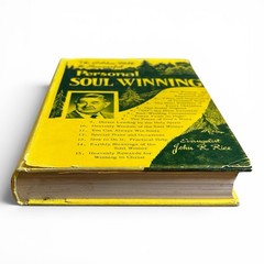 Personal Soul Winning John R Rice 1961 Sword of the Lord Vintage Book