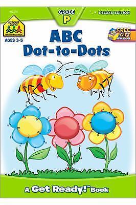 School Zone ABC Dot-to-Dots Workbook: 64 – 9781589473478, paperback, School Zone