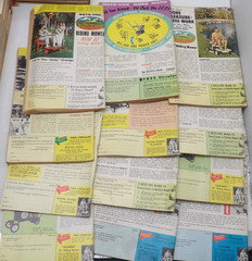 Lot of 12 Vintage Organic Gardening and Farming Magazines 1960 January-December
