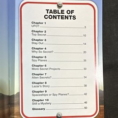 Saddleback Area 51 Jill Haney 2015 Trade Paperback Red Rhino Nonfiction Series