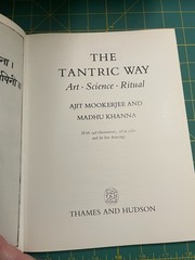 Tantric Way Ajit Mookerjee Tantra Art Ritual Thames Hudson PB