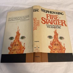 Firestarter BOOK CLUB EDITION Hardcover Stephen King 1980 Viking Press BCE