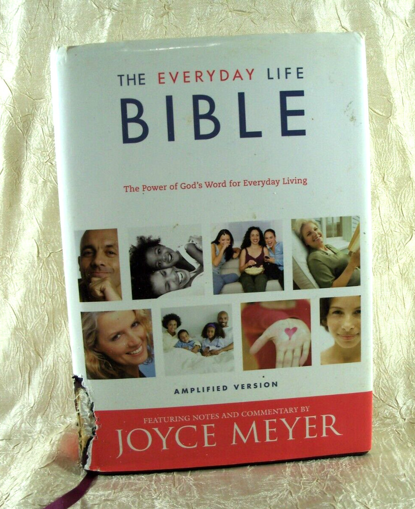 The Everyday Life Bible Power of God’s Word for Everyday Joyce Meyer with defect