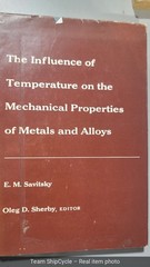 The Influence Of Temperature On The Mechanical Properties Of Metals And Alloys