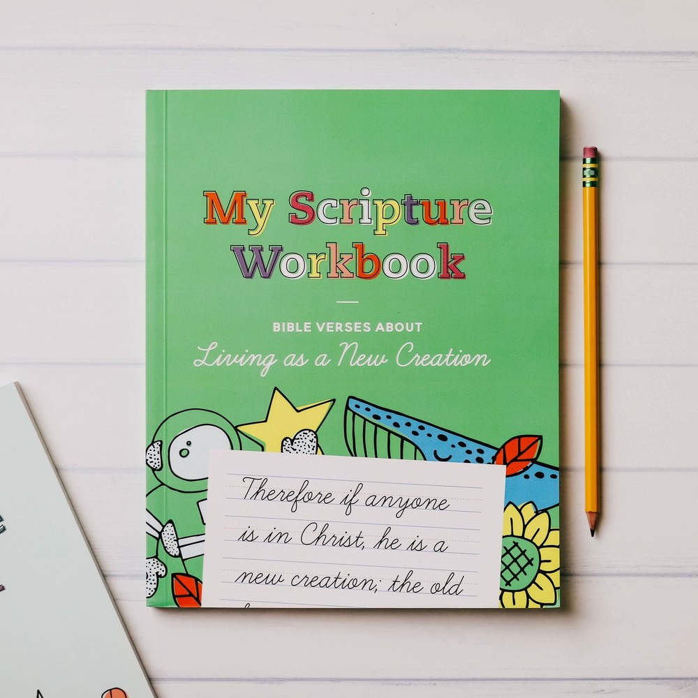 The Daily Grace Co My Scripture Workbook – Living as a New Creation for Kids