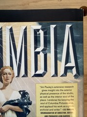 COLUMBIA PICTURES Jim Pauley Hardcover Book Hollywood Motion Picture Magic