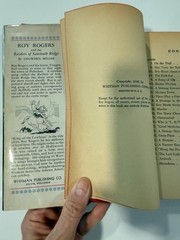 Lot of 4 Vintage Roy Roger’s Whitman Hardcovers Western Books 1944 A+++