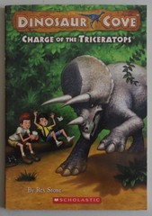 Dinosaur Cove #2: Charge of the Triceratops – paperback Stone, Rex