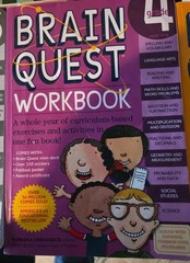 BRAIN QUEST Workbook grade 1, 2, 3, 4, 5 ,and 6 summer book lot