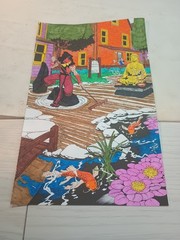 (1) Pre-owned 14 Colored Pages From Deadpool Coloring Book.