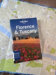 Lonely Planet Travel Guide Lot ROME + FLORENCE & TUSCANY Like New! Great Price!