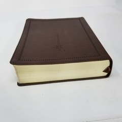 NIV Holy Bible Journal Edition 2015 Zondervan Brown Leatherette Personalized