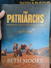 The Patriarchs Leader Kit Beth Moore Lifeway complete NOB 260602