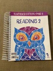Reading 2 Bju Press Part 1 And 2 Teacher 3rd Edition