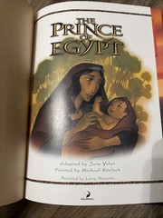 THE PRINCE OF EGYPT HC 3 Book Lot Moses Dreamworks