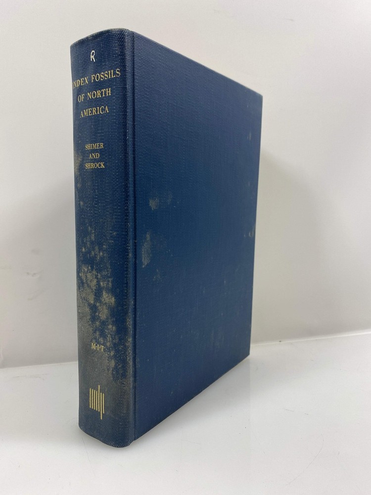 Index Fossils of North America by Shimer/Shrock 8th Print 1965 Ex-Library HC