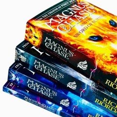 Magnus Chase and the Gods of Asgard 4 Books Collection Set By Rick Riordan – PB