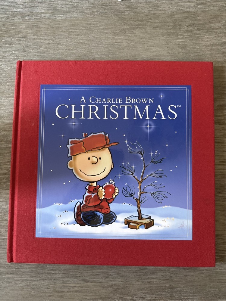 A CHARLIE BROWN CHRISTMAS by Charles Schulz 2008 HARDCOVER w/DJ RP Kids Pub.