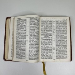 Holy Bible Cambridge 16 mo. Maps Old New Testaments Vintage 1940s Red Letter