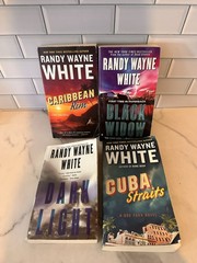 Lot Of 4 Randy Wayne White Mystery Fiction Paperback Books (518)