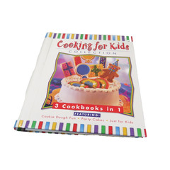 Cooking for Kids Collection/3 cookbooks in 1 fun easy colorful family homeschool