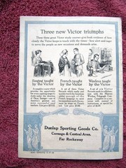 New VICTOR RECORDS Aug 1918 VICTOR HERBERT Amercian Fantasie Victrola CATALOG