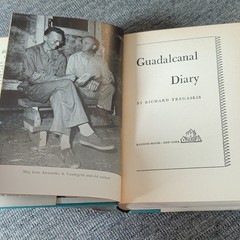 Random House Guadalcanal Diary Richard Tregaskis HC DJ Illustrated 1943