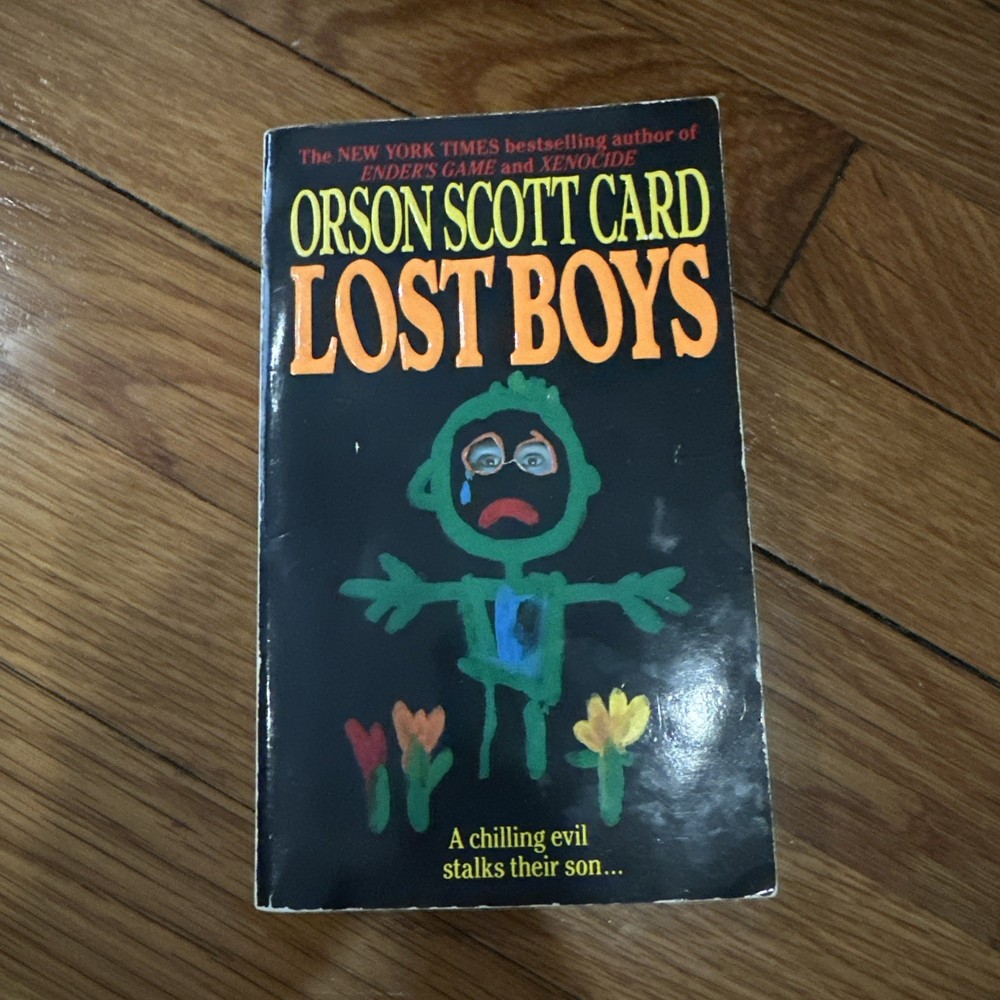 Lost Boys by Orson Scott Card 1993 HarperCollins Horror Paperback Keyhole Cover