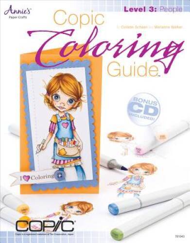 Copic Coloring Guide Level 3: People – Paperback By Schaan, Colleen – GOOD