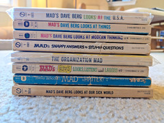 MAD Magazine Paperback Lot 8 Vintage Al Jaffee Dave Berg William Gaines 1970s
