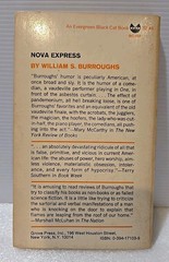 William S. Burroughs NOVA EXPRESS 1965 PB Evergreen/Black Cat