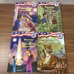 CAPITAL MYSTERIES Ron Roy Chapter Books Incomplete Series Lot 1-4 And 6-14