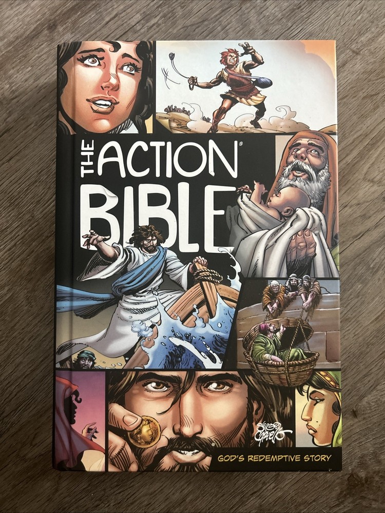 The Action Bible: God’s Redemptive Story by Sergio Cariello Graphic Novel