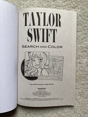 Taylor Swift Word Search and Color NEW Paperback 31 puzzles / 31 coloring pages