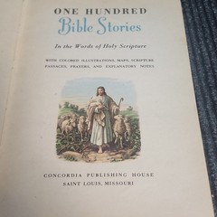 One Hundred Bible Stories 1950 Missing Pages 207-210