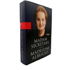 MADELINE ALBRIGHT “Madam Secretary A Memoir” Hand Signed Autograph First Edition