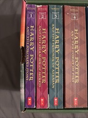 Harry Potter Paperback Boxset #1-7 by J. K. Rowling (2009, Paperbacks)