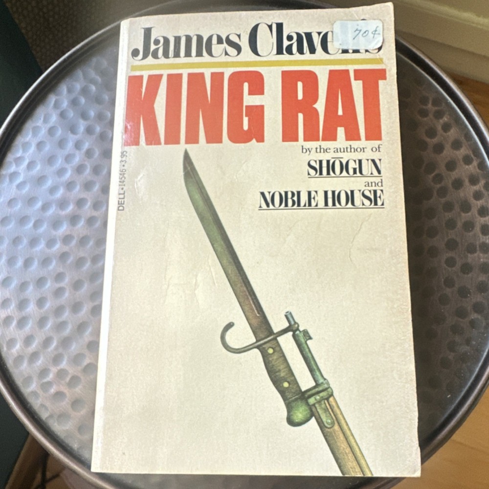 James Clavell King Rat Paperback Asian Saga Ser Dell 1982 First Printing