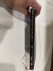KJV New Testament With Proverbs-Black Bonded Leather Excellent Condition