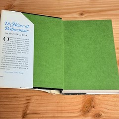 The House At Balnesmoor Hugh C Rae 1969 First American Edition HC W/DJ