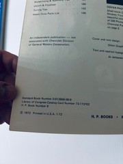 How to Hotrod Small-Block Chevys Bill Fisher & Bob Waar – H.P. Books – Some Wear