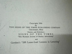 Letting for Commercial Purposes William Hugh Gordon 1918 Fonts Scripts Letters