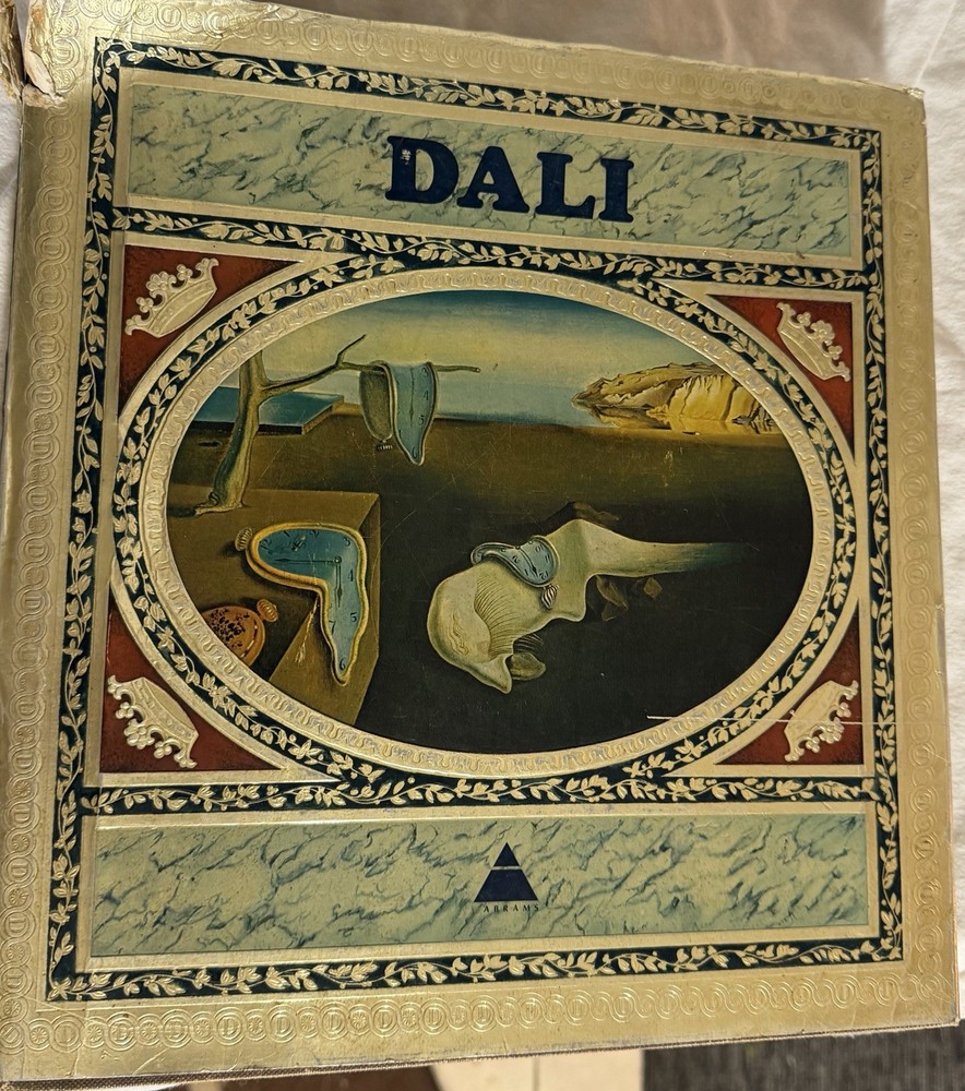 DALI 1968 Large Deluxe Salvador Dali Art Book Max Gerard Gold France