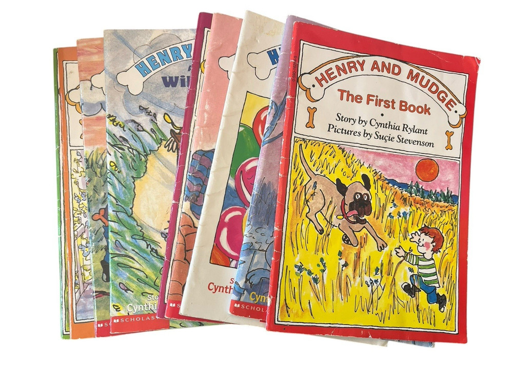 Henry And Mudge Book LOT of 13 Cynthia Rylant Scholastic Paperback Books