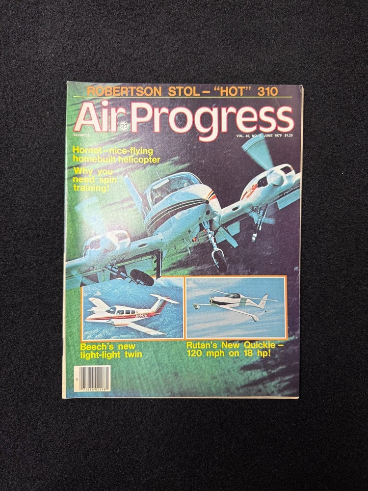 Air Progress Aviation Magazine June 1978 Robertson STOL Aircraft Helicopters
