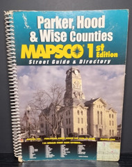 MAPSCO Parker, Hood & Wise Counties 1st Edition