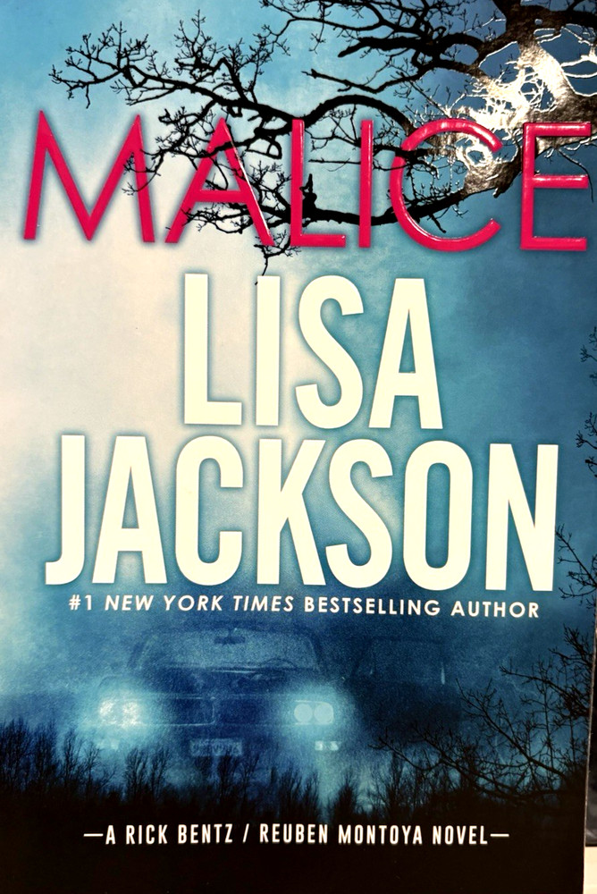 „MALICE”~A NOVEL by LISA JACKSON~VGC~PAPERBACK~THRILLER~504 Pages~