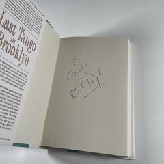 Kirk Douglas Last Tango In Brooklyn Signed Book 1994 Autographed Warner Books