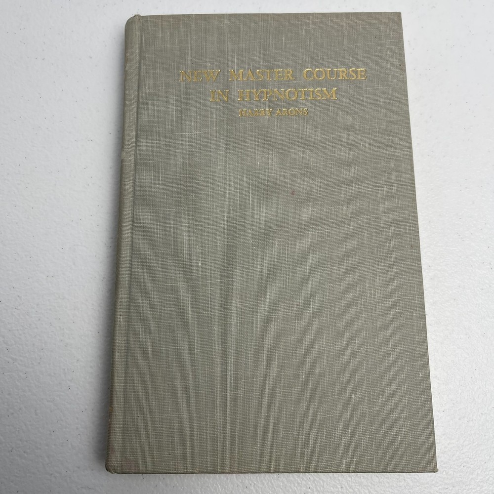 New Master Course in Hypnotism – VTG 1961 – Harry Arons