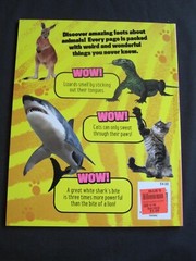 Best Sensational Science Fair Project Book Lot + Wow Facts Animals, Dinosaurs
